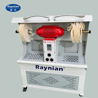 Machine de polissage automatique à double pointe haute vitesse Raynian-801 pour empeignes de chaussures - Machine de polissage et de rectification de chaussures