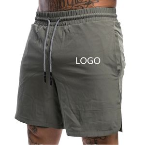 Pantalones Cortos Deportivos de Verano para Hombre con Logotipo Personalizado, 100% Poliéster, Secado Rápido, para Entrenamiento, Correr, Casuales, Transpirables y Cómodos - Product Image 1
