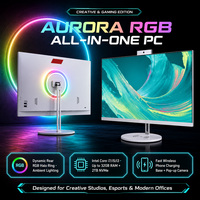 Windows 11 Hepsi Bir Arada Bilgisayar Intel Core I3 I5 I7 DDR4 SSD 22 24 İnç FHD 1920x1080 Bluetooth WiFi Kurumsal Ofis Kullanımı için