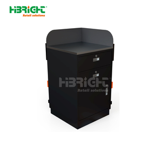 Mostrador de Caja de Acero Inoxidable, Tamaño Personalizado, Mostrador de Punto de Venta para Supermercado o Tienda de Conveniencia - Product Image 3