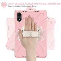 Xiaomi POCO ped 2024 RedMi için ped Pro 12.1 inç ağır zırh standı Tablet kapak darbeye silikon PC kasa ile kayış