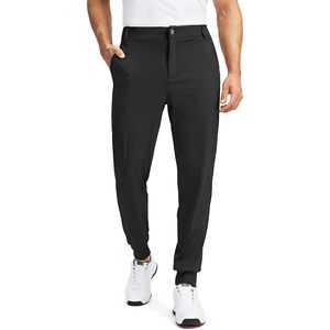 2025 hommes Slim Fit Stretch Golf Joggers pantalon 5 poches velours côtelé pantalons de survêtement pour travail voyage Runnin - Product Image 4
