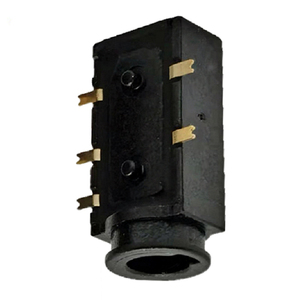 PJ-35080AU Jinbeili ขั้วต่อโทรศัพท์กันน้ำ IP67 ขนาด 3.5 มม. ช่องเสียบเสียงแบบ SMD มุมฉาก 5 ขั้ว <span class=keywords><strong>TRRRS</strong></span> - Product Image 5