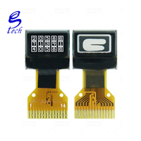 0,32-Zoll OLED-LCD-Bildschirm SSD1315 Kleines Display 7,06x3,82mm 64x32 Monochrom IIC