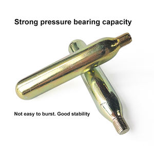 Yüksek basınç 870psi 33g CO2 şarj tüpü 33 Gram karbon dioksit gaz kartuşu için can yelekleri için gaz silindirleri - Product Image 2