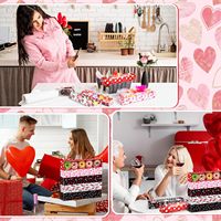Boîtes à macarons en papier écologiques avec fenêtre transparente pour les fêtes de mariage et les collations 12 x 2,5 x 2,2 pouces