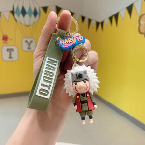 Porte-clés poupée, pendentif de sac à main, design de dessin animé adorable Ninja Kakashi <span class=keywords><strong>Itachi</strong></span>, vente en gros, ornements promotionnels pour voiture et sac - Product Image 6