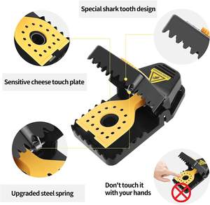 Nouvelle conception, vente chaude, piège à rats, piège à souris de grande taille, tueur de rongeurs en plastique pour la maison et le jardin - Product Image 3