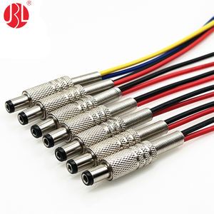 كابل تمديد طاقة تيار مستمر 5.5 مم × 2.1 مم × 5.5 مم مع موصل ذكر عالي التيار 15 أمبير وتيار مقدر 10 أمبير ونقاط تلامس نحاسية - Product Image 3