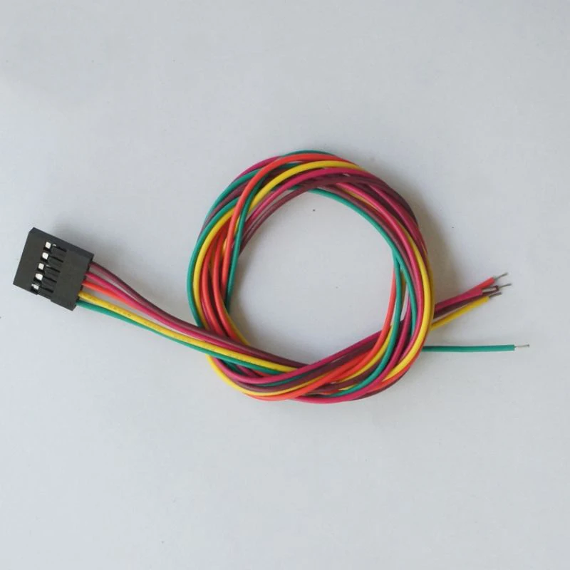 Customized wire harness Manufacturer supply 8 pin 254mm dupont connector cable assembly wire harness