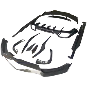 Vendita calda in fibra di carbonio Upgrade kit corpo per <span class=keywords><strong>Mercedes</strong></span> Benz AMG <span class=keywords><strong>GT</strong></span> 2 porte GTR nuovissimo labbro anteriore lato lato labbro posteriore Spoiler ecc - Product Image 2