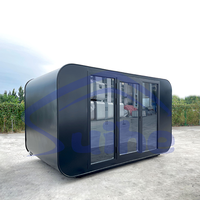 Maison conteneur préfabriquée pour l'extérieur Petite maison pliable préfabriquée Cabine pomme
