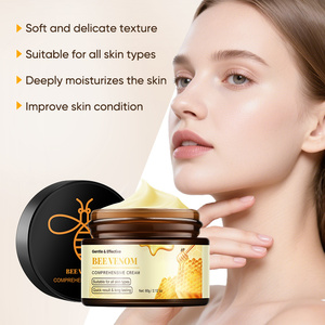 Crema Viso Riparatrice con Olio d'Oliva, Avocado, Peptidi, Miele e Veleno d'Api, Trattamento al Veleno d'Api con Vitamina C - Product Image 5