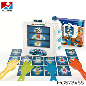 Juego de mesa <span class=keywords><strong>Monster</strong></span>/Space Catcher, <span class=keywords><strong>2</strong></span>-4 jugadores, juegos de mesa divertidos para la familia, juguetes educativos para entrenamiento de reacción y coordinación mano-ojo - Product Image 6