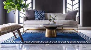 Moderno e minimalista motivo geometrico stampato comodino tappeto tappeto soggiorno tappeto semplice luce <span class=keywords><strong>tappeti</strong></span> di lusso - Product Image 4