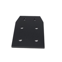 Support triangulaire 6063 T5 6186 4080*3060mm Plaque de transition à 6 trous en aluminium anodisé 3060 4080