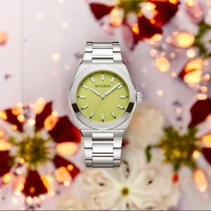 Besseron 316L Stainless Steel Shiny Bezel Various Color Custom Design <b>Quartz</b> <b>Men</b> <b>Watches</b> - Product Image 3