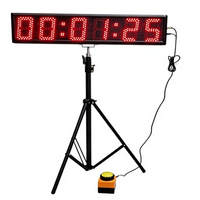 Compteur numérique Godrelish 4 "avec minuterie de comptage des applications de bus à affichage LED à 2 chiffres et 7 segments
