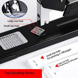 ZEQUAN Mini <span class=keywords><strong>agrafeuse</strong></span> à papier en métal robuste pince <span class=keywords><strong>agrafeuse</strong></span> robuste pour <span class=keywords><strong>bureau</strong></span> et reliure <span class=keywords><strong>de</strong></span> livres grande <span class=keywords><strong>agrafeuse</strong></span> avec agrafes robustes - Product Image 5