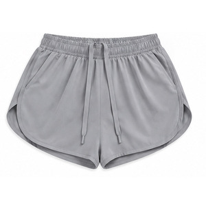 Shorts de sport pour femme, écologiques, personnalisés, en gros, haute élasticité, respirants, séchage rapide, compression, pour la course à pied, le yoga, le cyclisme, la gym - Product Image 3