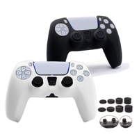 Coque de console pour manette PS4, personnalisée en usine, THTB, solide, givrée