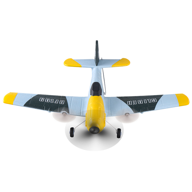 Z61 BF109 370mm Wingspan 2.4GHz 3CH Built-in Gyro EPP RC Airplane Glider Fixed Wing RTF for Beginners