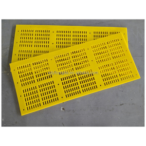 Maille durable d'écran d'écoulement de secousse de polyuréthane de MDI, élasticité élevée pour le criblage matériel humide et <span class=keywords><strong>collant</strong></span> - Product Image 6