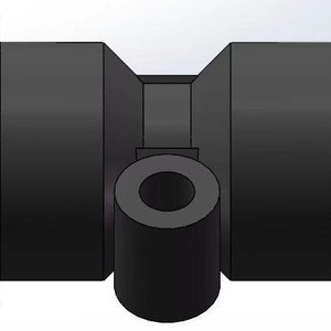 Airship Air Hose Straight <b>Connector</b> 12mm <b>Quick</b> Plug Black Plastic For Truck Fuel Line - Product Image 1