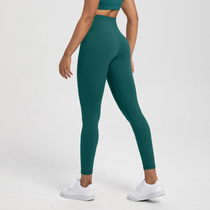 XW- CK132 Leggings de sport respirants et confortables à séchage rapide avec couture avant pour le fitness et le <span class=keywords><strong>yoga</strong></span>, contrôle du ventre - Product Image 4