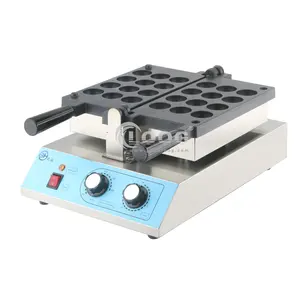 Wholesale Street Snack Machine Ball Shaped Pancake Baker Non Stick Waffle Maker Electric 12 Holes Waffle Ball Maker