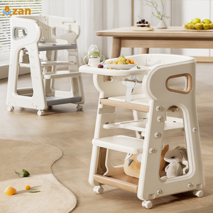 Silla <span class=keywords><strong>de</strong></span> Crecimiento Multifuncional para Niños OEM <span class=keywords><strong>de</strong></span> HDPE, 2 Posiciones Ajustables, Silla <span class=keywords><strong>de</strong></span> Comer y Estudiar para Bebés, Cinturón <span class=keywords><strong>de</strong></span> Seguridad, Ruedas Giratorias, con Espacio <span class=keywords><strong>de</strong></span> Almacenamiento - Product Image 1