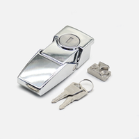 Vente chaude DK604 en alliage de zinc serrure claquement bouton poussoir déclencheur de Compression déclencheur affleurant loquet boîte de Distribution