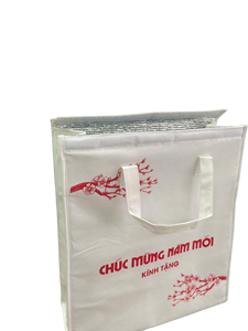 Sacs de livraison de nourriture à emporter en non-tissé isolés - Logo personnalisé imprimé - Product Image 4