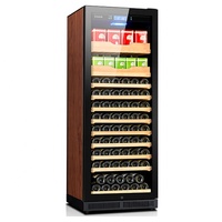 Refroidisseur à vin intégré, 20/120 ml, différents bouteilles, réfrigérateur à vin, mains-libres, en armoire avec système de stabilisateur de température intelligente