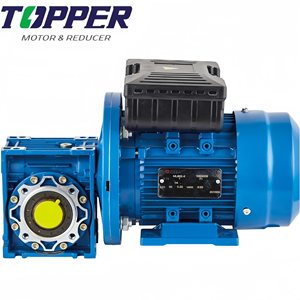 1.1Kw MY Series Frame 90S Condensador monofásico Motor eléctrico con reductor de gusano NMRV063 90B5 B14 Brida de entrada - Product Image 1