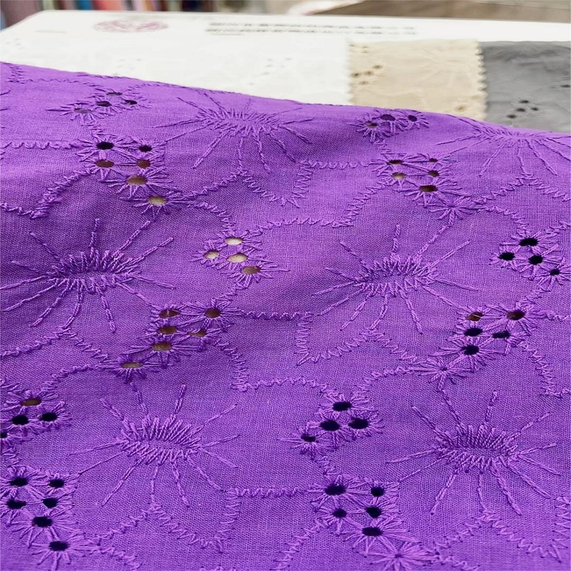 Customized Organic Slub Cotton Fabric Breathable