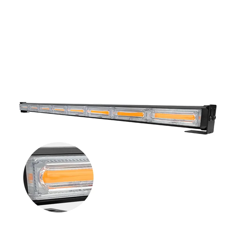 Led Lightbar para Veículos de Emergência Offroad Fire Truck Light Bar 32W Leds Roof Strobe Light Warning Led Bar