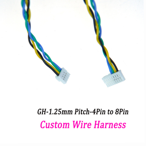 Connecteur JST GH à prix d'usine, pas de 1,25 mm, 4 à 8 broches, câble fil-carte pour capteur de drone - Product Image 1