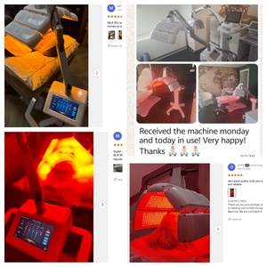 Appareil PDT LED à usage domestique, thérapie par <span class=keywords><strong>lumière</strong></span> rouge et infrarouge pour tout le corps, alimenté par courant alternatif, pour soulager la douleur, 5 longueurs d'onde, dispositif de photobiomodulation - Product Image 5