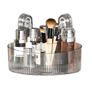 Étagère de rangement à ventouse 10-20L en plastique, organisateur mural pour cosmétiques, panier de salle de bain et toilettes avec design perforé - Product Image 2