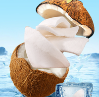 Vente en gros de copeaux de noix de coco séchés 1 kg, fruits secs croustillants, gros morceaux de chair de noix de coco séchée en provenance de Thaïlande