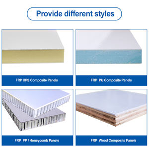 לוח frp פאנל פוליפרופילן ייצור דבש תחבורה חדר קר נגד החלקה משאית rv ואן מטען frp xps לוחות סנדוויץ' - Product Image 2