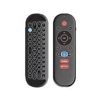 Télécommande universelle sans fil Hostrong Factory OEM ODM RCU 2.4 GHZ avec rétroéclairage pour TV, décodeur, PC W1Plus W1 Plus