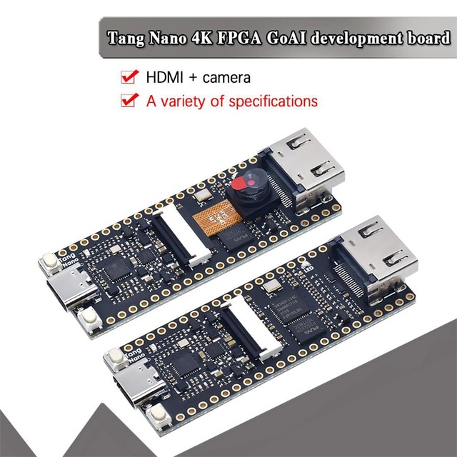Tang Nano 4K Gowin Minimalist FPGA GoAI Develop-ment Board Camera With the line