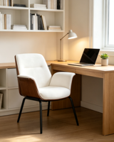 Fauteuil d'appoint commercial en bois courbé avec accoudoirs, revêtement en tissu, pieds en métal noir, chaise de loisirs pour hall d'hôtel, restaurant, mobilier de projet