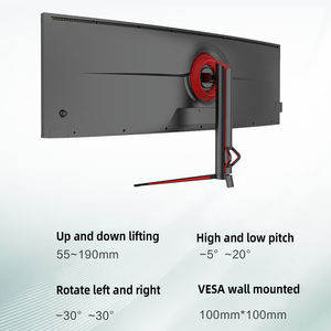 Moniteur de jeu LED IPS personnalisé, nouveau, 27, 32, 34, 49 pouces, 2K, 4K, 5K, 165 Hz, écran d'ordinateur LCD pour les joueurs - Product Image 5