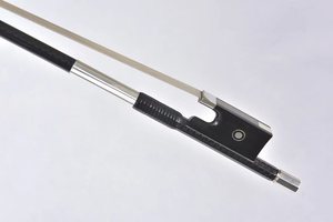 คันชักไวโอลิน Well Balance Ebony Frog 4/4 ทำจากขนม้าขาวถักเปีย คาร์บอนไฟเบอร์ - Product Image 2