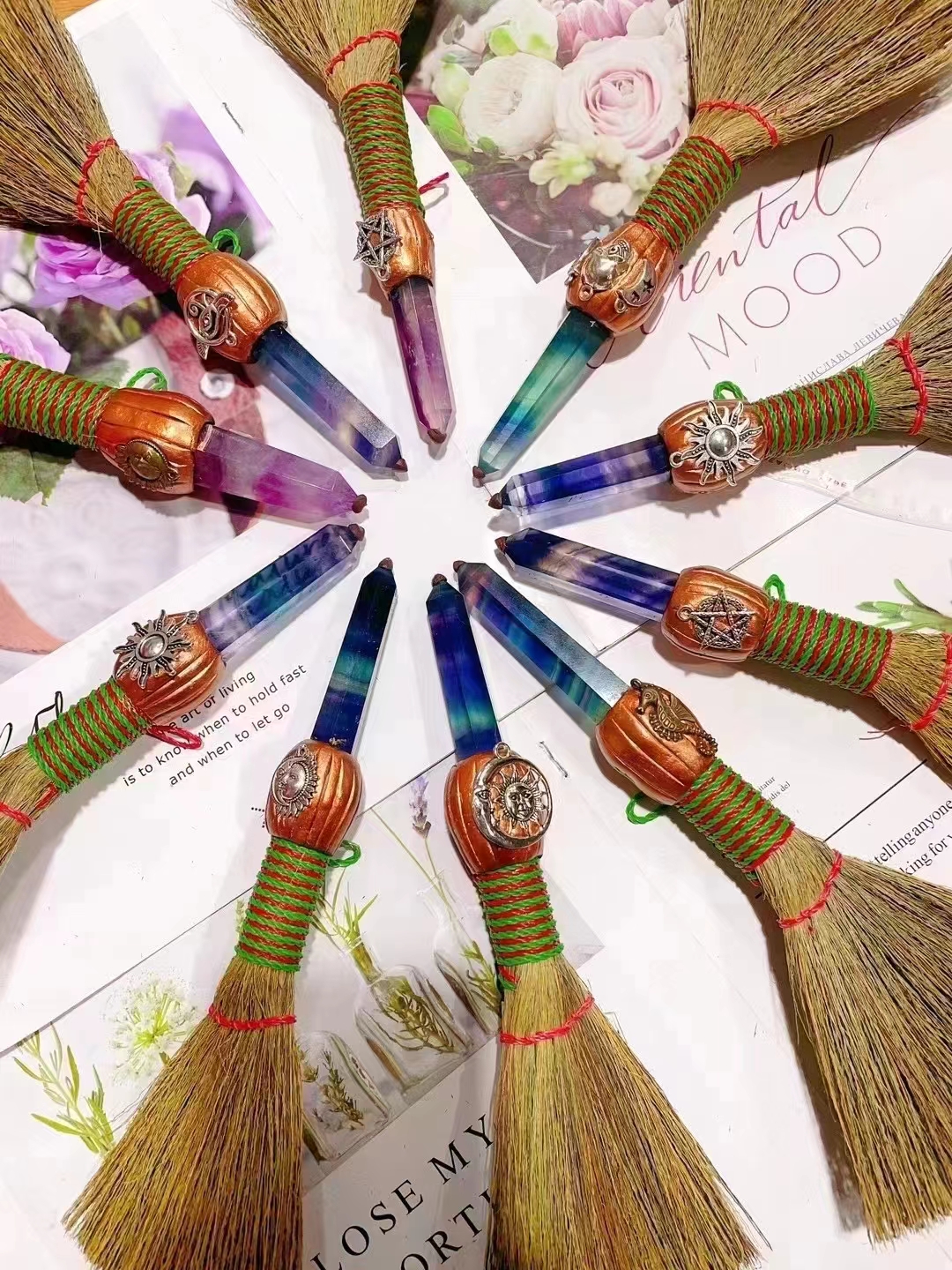 Fluorite arcobaleno (poco fascino sulla scopa sarà casuale)