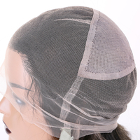 Direct factory-pelucas de cabello humano virgen personalizadas, hechas a mano, transpirables, con encaje completo y CL-6 de color