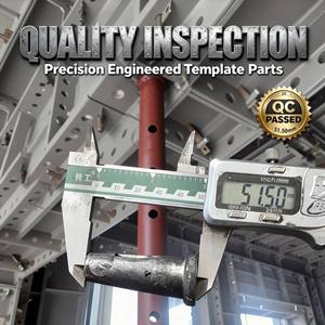 Fixations en acier forgé <span class=keywords><strong>de</strong></span> précision anti-desserrage, composants fiables, goupille <span class=keywords><strong>de</strong></span> blocage pour coffrage en béton - Product Image 5